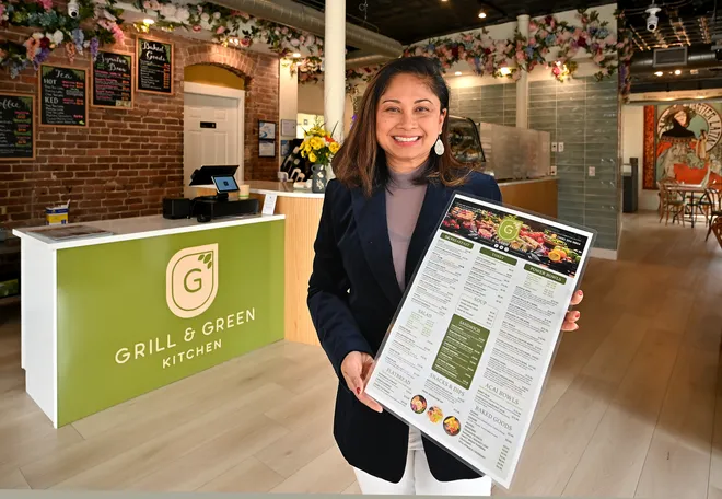 Fawn Weydt, owner of Grill and Green Kitchen in Worcester